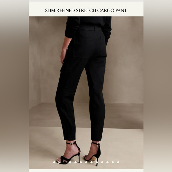 Banana Republic - Slim refined stretch cargo pant - Picture 4 of 7